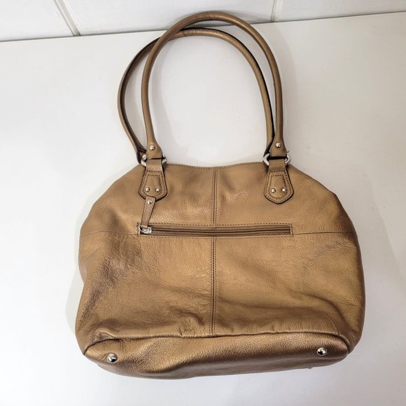 Tignanello Copper  Leather Purse - Picture 7 of 8